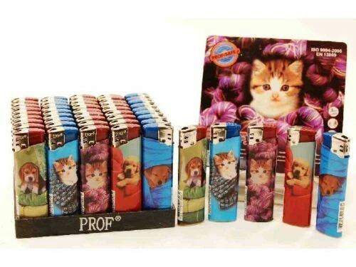 Briquet rechargeable à gaz de collection