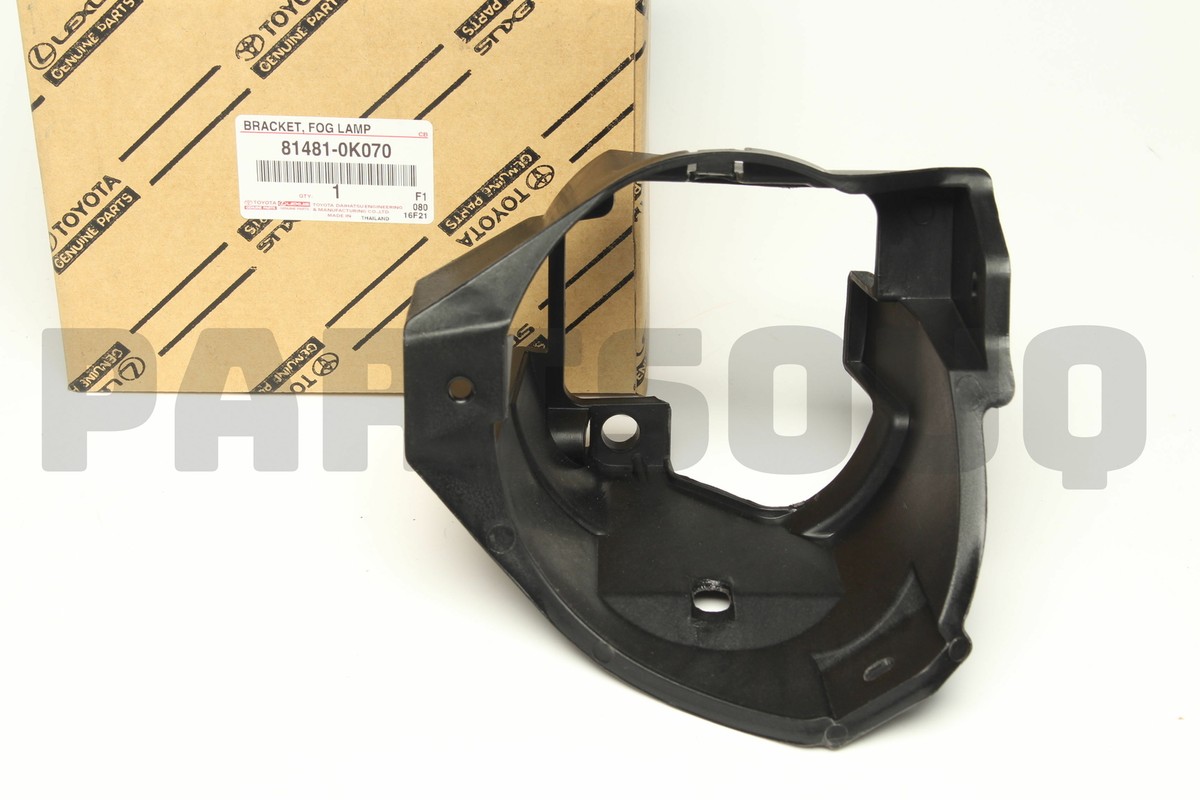 814810K070 Genuine Toyota BRACKET, FOG LAMP, RH 81481-0K070 814810K070 Genuine Toyota BRACKET, FOG LAMP, RH 81481-0K070