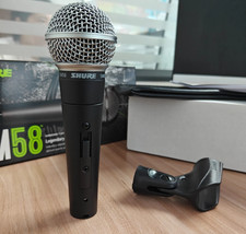 Neu für Shure SM58S dynamisches Gesangsmikrofon mit Ein-/Ausschalter UK