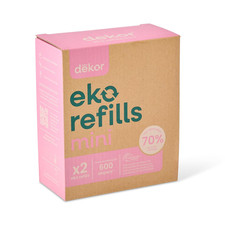 Diaper MINI Refills, 2 Count  ONLY Eco-Friendly Diaper Pail Refills Made with