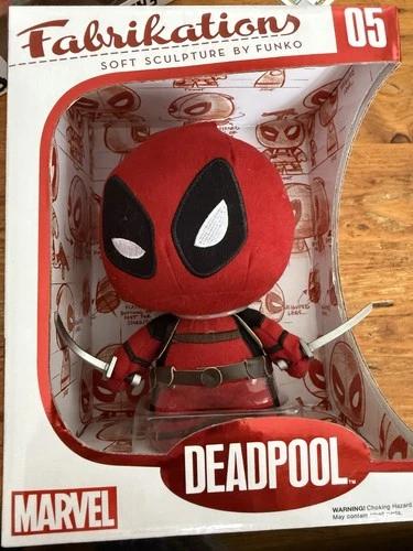 Funko Fabrikations Deadpool #05 Soft Sculpture Plush Marvel 6” Figure w/ Box