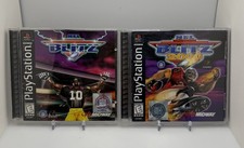 PlayStation 1 Game Lot NFL Blitz & NFL Blitz 2000, CIB Tested & Working
