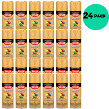 Krylon Colormaxx K05504007 Spray Paint Primer Gloss Bauhaus Gold 12 Oz