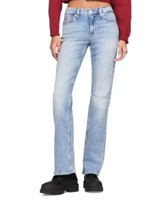 Tommy Jeans Womens Maddie Mid-Rise Bootcu Denim 197735385813  RT $99.5