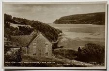 Bras Dor Lakes Whycocomagh Cape Breton Canadian Nation Railways RPPC Postcard