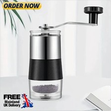 Hand Manual Coffee Grinder Ceramic Burrs Portable Travel Coffee Bean Grinder UK