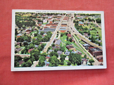 Aerial View.  Henderson   North Carolina      A 2