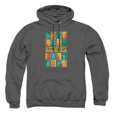 Bsg 35Th Anniversary Cast Mens Hoodie Charcoal