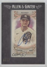 2021 Topps Allen & Ginter's Mini Black Framed 24/25 Clarke Schmidt Auto 1h6a