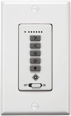Generation Lighting ESSWC-7-WH 6 Speed Ceiling Fan Wall Control-Controls