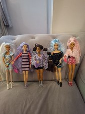 5 X Barbie Extra Dolls
