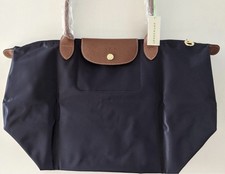 Le Pliage Tote Large Navy Blue Tote Bag