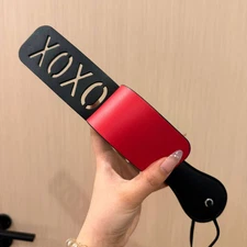 Bondage BDSM PU Leather Whip Slapper Paddle Slave Spanking Flogger Tempo Slave