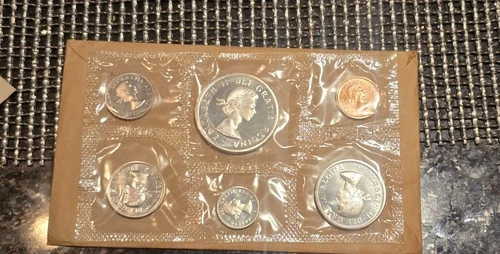 1963 SILVER Royal Canadian Mint Proof Like Canadian Set