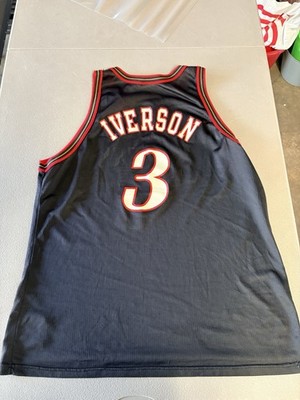 NWOTS Vintage Allen Iverson #3 Philadelphia Sixers 76ers Jersey Sz