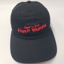 Vintage Youth How To Eat Fried Worms Movie Promo Hat Cap Adjustable 2006 Comedy