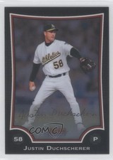 2009 Bowman Chrome Justin Duchscherer #83 9gq