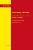 Translating Emotion Studies In Transformation And Renewal Between Languages Buch