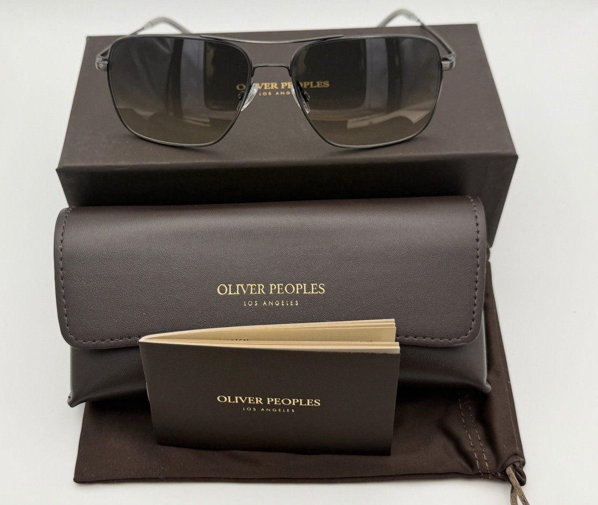 Oliver Peoples CLIFTON OV1150S 528932 - Antique Pewter / Shale