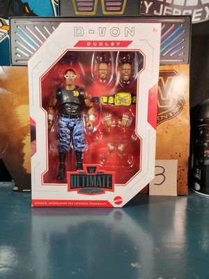 MATTEL WWE ULTIMATE EDITION D-VON DUDLEY MINT IN BOX, NO BUBBA