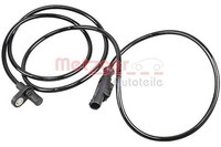Metzger Sensor Raddrehzahl Abs Sensor Greenparts Hinten 09001308
