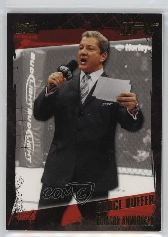 2010 Topps UFC Series 4 Gold Bruce Buffer #170 1o4y