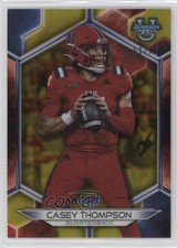 2023 Bowman U Yellow Refractor 61/75 Casey Thompson #11 go9