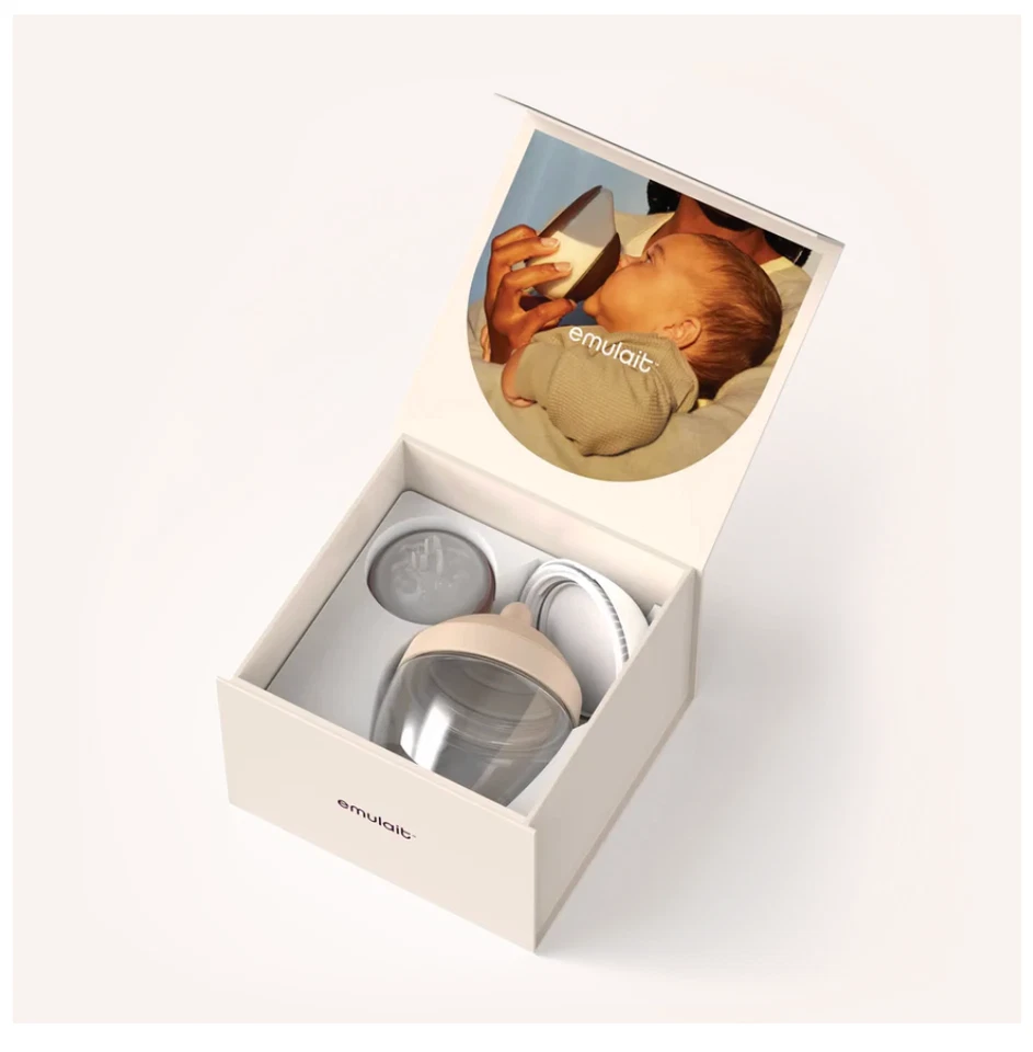 NEW Fair Emulait Classic Baby Bottle 240ml Breastfeeding Supplement Emulait - Image 3 of 4