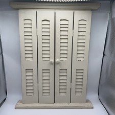 Vintage Home Interiors Mirror Shutter Crackled Stressed Finish Cottage. Vintage Home Interiors Mirror Shutter Crackled Stressed Finish Cottage.