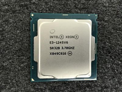 Intel Xeon E3-1245V6 3.70GHz Quad-Core CPU Processor SR32B LGA1151 - CPU272A