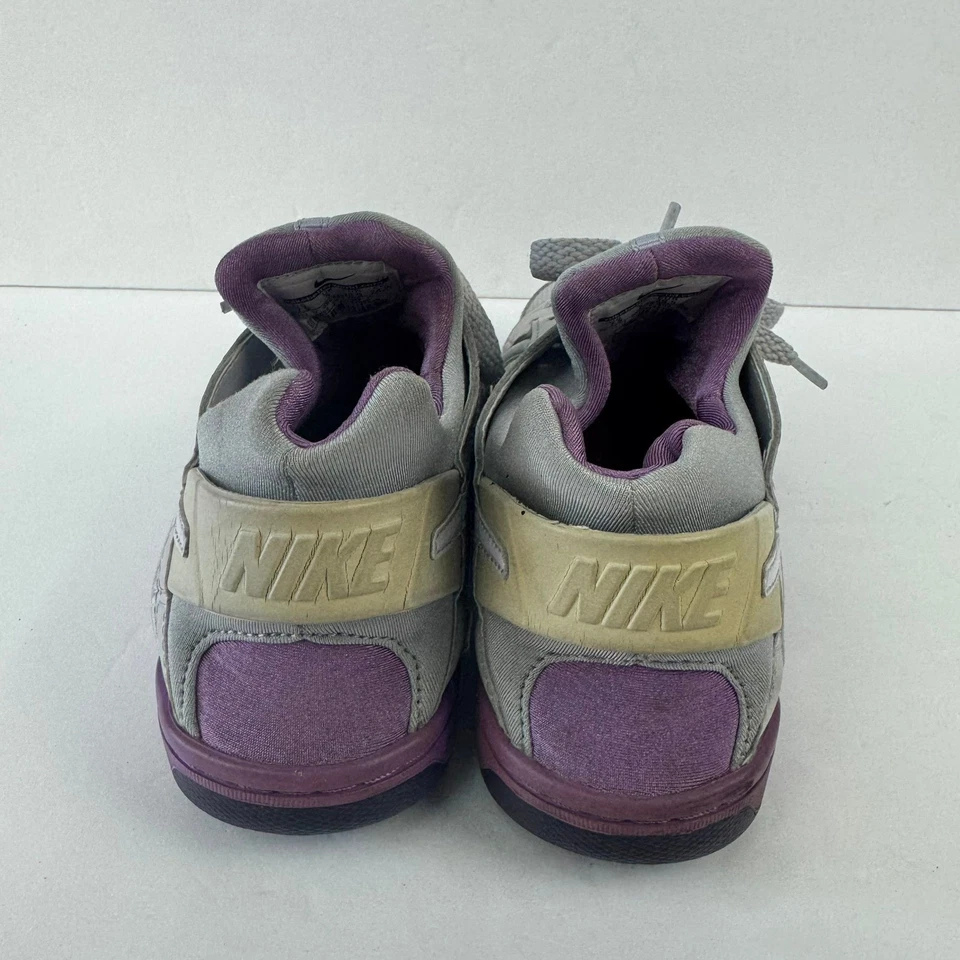 Кроссовки баскетбольные женские Nike Air Huarache Run 2012 размер 7,5 серые фиолетовые - Изображение 4 из 4