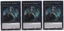 3x Äußere Entität Nyarla - (SHVA-DE017 - 1. Auflage - Secret Rare) - NM - Yugioh