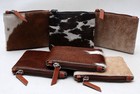 Cowhide Coin Purse Leather Change Pouch Zipper Purse Unisex (6 pieces Coin-6415 — photo 4