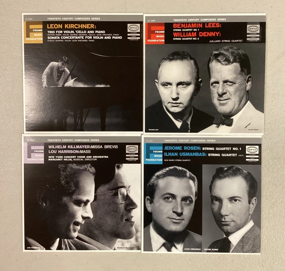 Fromm Twentieth Century Composers Series Sony Classical CD Set EU 2020 - Image 4 of 4