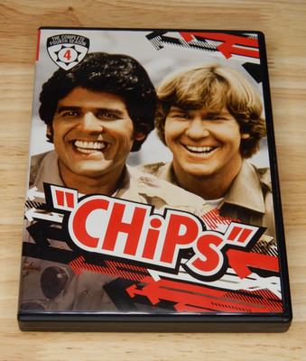 CHiPs: The Complete Fourth Season (DVD, 5-Disc Set) Erik Estrada, Larry Wilcox