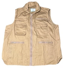 S.E.I.  Co SEI Ranger Vest 9 Pocket Olive Green Mens  Size XL.     MB7