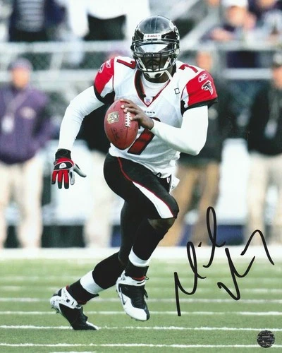 Michael Vick Autographed Signed Atlanta Falcons NFL 8x10 Photo with COA/Hologram