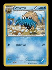 OMANYTE UNCOMMON 17/124 NM POKEMON
