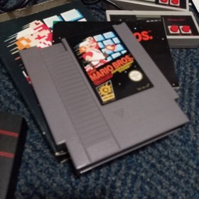 Nintendo NES, Boxed Super Mario Bros Game Pack version Great for a Collector