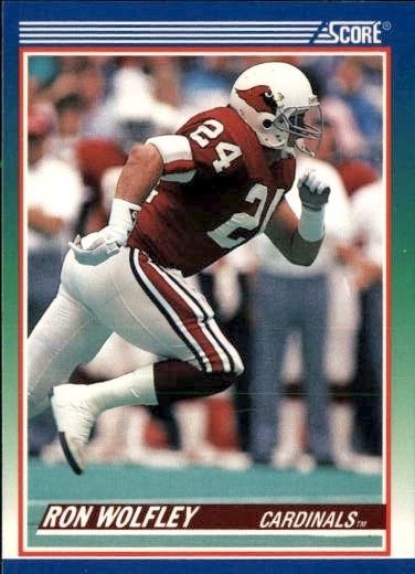 1990 Score #425 Ron Wolfley