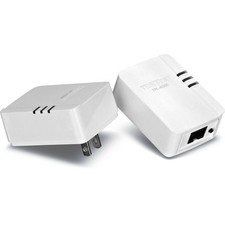 Brite-View LinkE Mini Powerline Ethernet Bridge Adapters 500 Mbps BVP-5100 Set