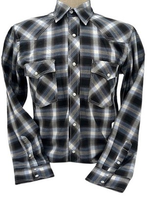 Legend or Lies Men's Hardin Western Plaid Snap Shirt - 70BD42MF