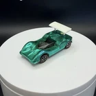 Vintage Hot Wheels Redline Chaparral 2G Green - Very Good Condition, Repro Wing