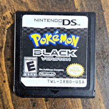 Pokemon Black Version Nintendo DS Authentic Tested Working Cartridge Only