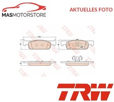 SATZ BREMSBELÄGE BREMSKLÖTZE VORNE TRW GDB2016 P FÜR SMART FORTWO,FORFOUR