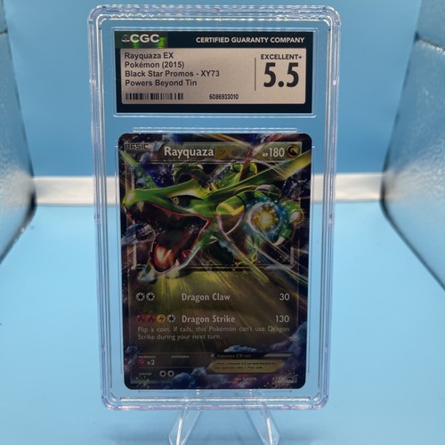 Rayquaza-EX graded CGC 5.5 for sale on eBay
