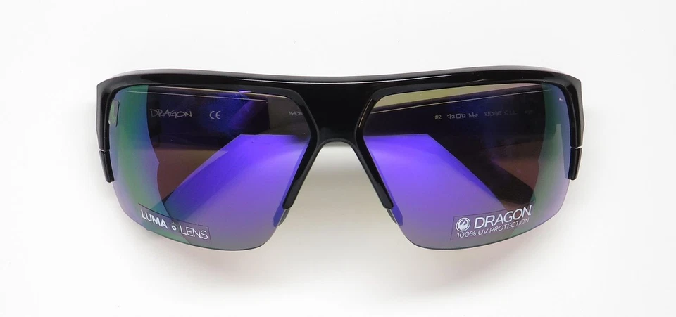 NUEVAS GAFAS DE SOL DRAGON RIDGE X LL PLÁSTICO UNISEX MEDIA MONTURA NEGRAS 72-12-140 015 Foto 2 de 4