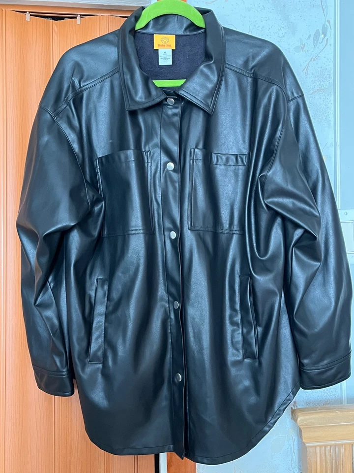 Ruby RD faux leather oversized jacket women s- XL - Image 4 of 4