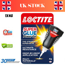 Loctite Super Glue Power Gel Flexible Super Glue with Non Drip Formula 1 x 4g,