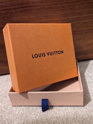 Louis Vuitton Leerbox Designer Aufbewahrung 4 x 12,5 x 14,5 cm Sammlerstück